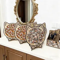 Colored Cat Shaped Wooden Jigsaw Puzzle, Cats Shaped Wooden Puzzle, Unique Animal Shape Wood Puzzle, Creative Gifts for Cats Lov 6