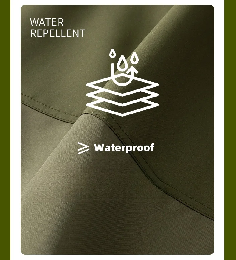 Outdoor Casual Work Pants Men's Waterproof Sports Drawstring Trousers Couple Model Paratrooper Pants Breathable Windproof 5