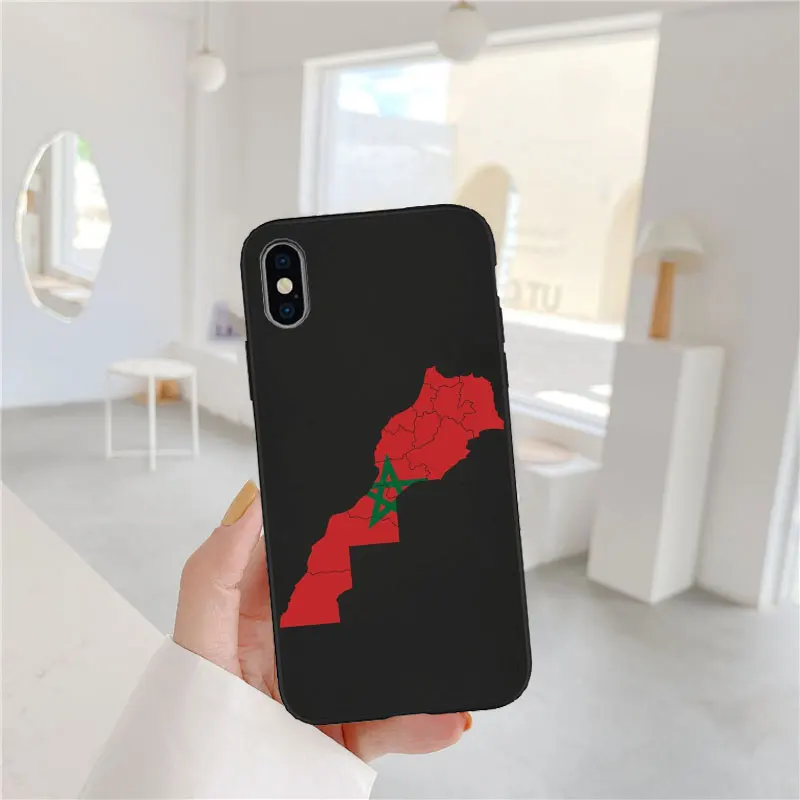 Premium Moroccan Flag Design Phone Case - High-End Protection & Style