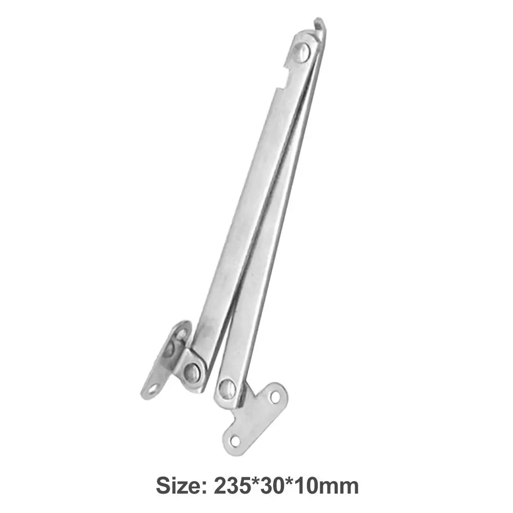2pcs Left Right Set Folding Drop Front Desk Trunk Lid Support Stays Hinges