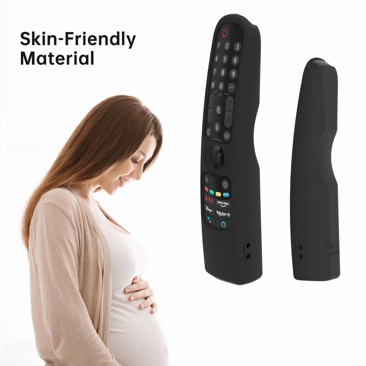 Description Picture 5 of itemSilicone Case for LG AN-MR24GA/MR23GA/MR22GN/MR21GN Magic Remote Cover for OLED QLED LG Smart TV 2022/2023/2024 with Remote Loop