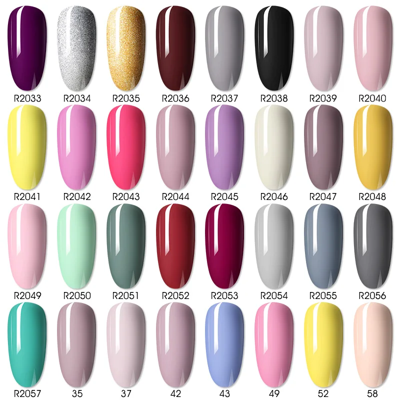 ROSALIND Gel Nail Polish 7ML Matte Base Top Coat For Soak Off Gel Polish UV LED Gel Semi Permanent Varnishes Design Nail Art