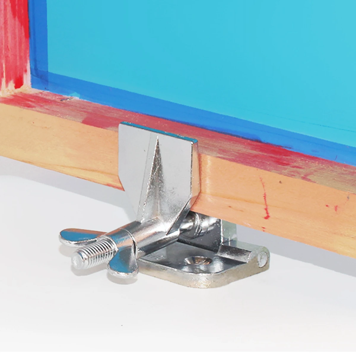 Morsetti A Farfalla Fafeicy Per Serigrafia - 2 Pezzi | Fissaggio Schermi Con Vite Zigrinata - Foto 9