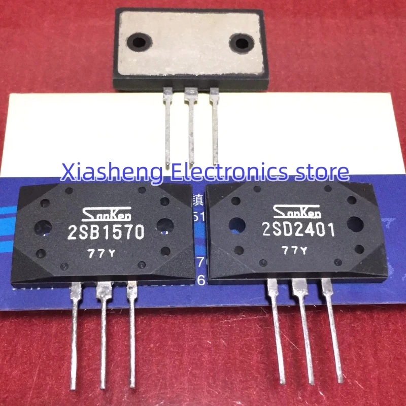 Transistor Darlington Sanken 2SD2401+2SB1570 - Original, Nuevo, Perfecto Para Reparaciones Electrónicas