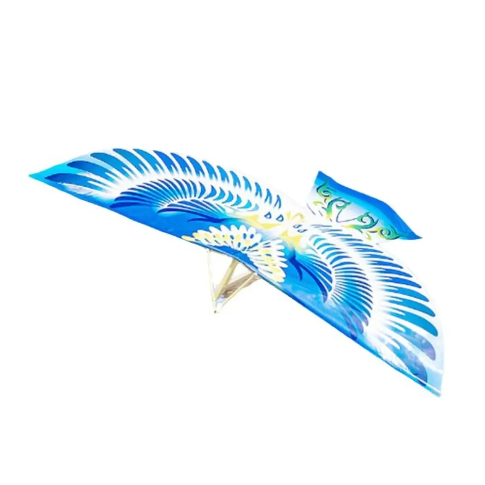 10PCS Outdoor Fun Plastic Flying Birds Toy Random Color Rubber Band Powered Flying Birds Kite Funny Kids Toy Outdoor 5