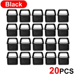 USB - C Anti - Dust Plug and Mobile Phone Protection Cap (20Pcs Black)