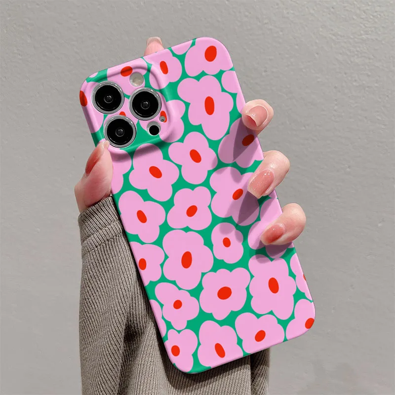 Chic Floral Hard PC Bumper Phone Case