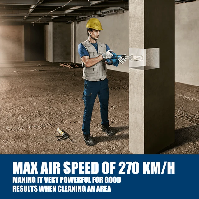 Bosch GBL 18V-120 무선 공기 송풍기: 업무 효율성 향상을 위한 전문적 도구