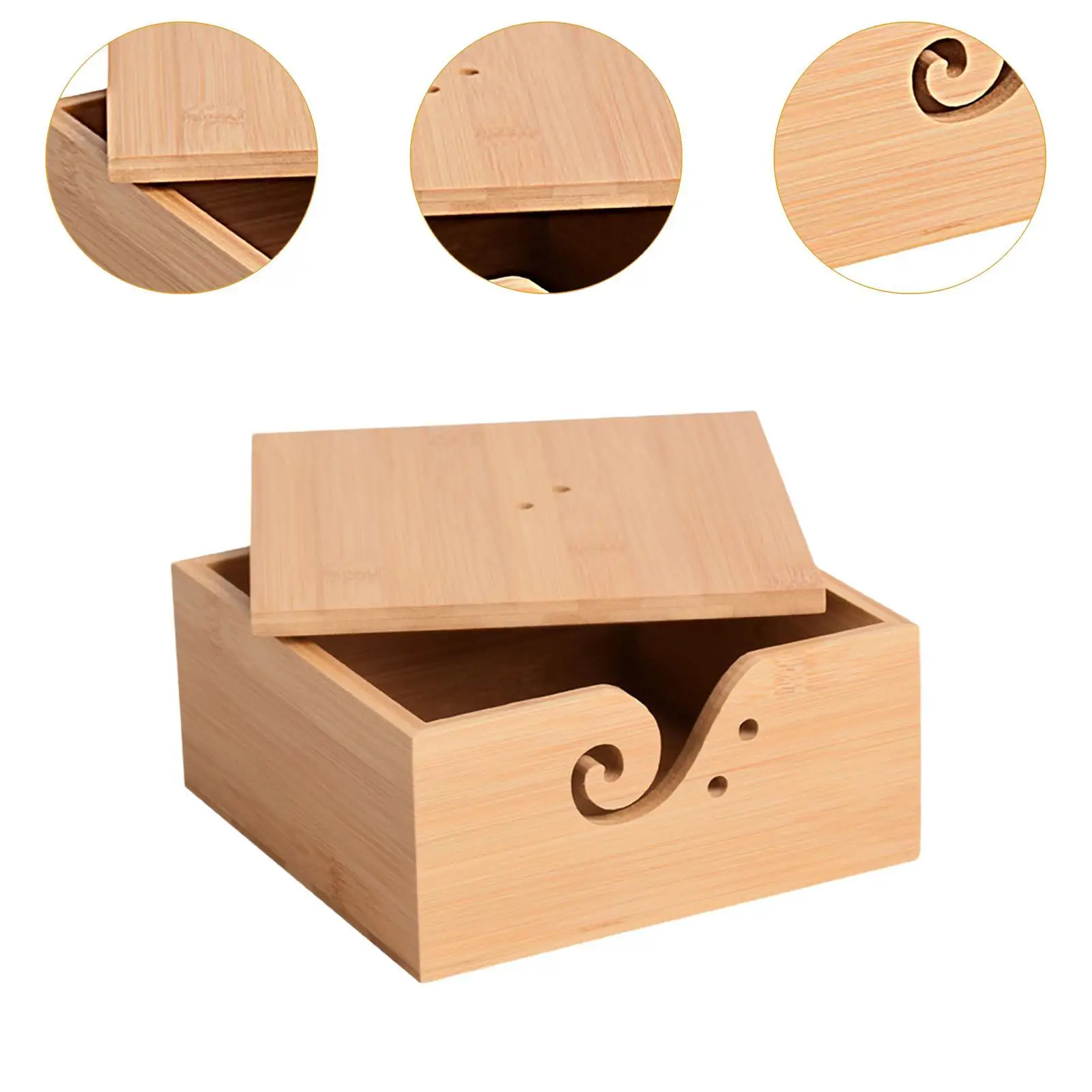 Yarn Ball Holder Box, Storage Box, Decoration Smooth,Art Crafts,Knitting Bowl,Yarn Dispenser for Home,Crochet Lovers,Knitting Yarn Ball Holder Box, Storage Box, Decoration Smooth,Art Crafts,Knitting Bowl,Yarn Dispenser for Home,Crochet Lovers,Knitting