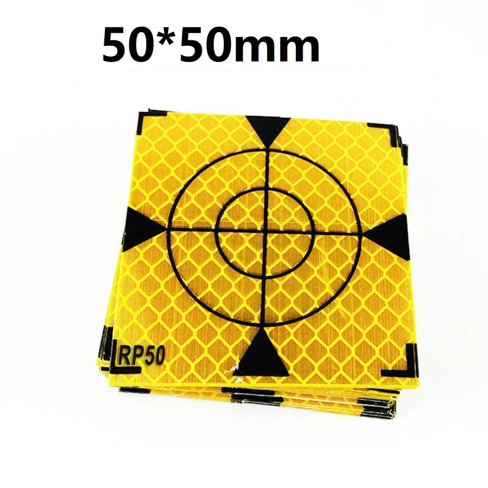 반사판 시트 반사 테이프 타겟, 토탈 스테이션 측정 반사판 타겟, 20mm, 30mm, 40mm, 50mm, 60mm, 100 개