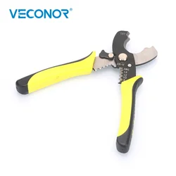 Multifunctional Cable Wire Stripper Stripping Cutter Knife Crimper AWG & Metric Scale