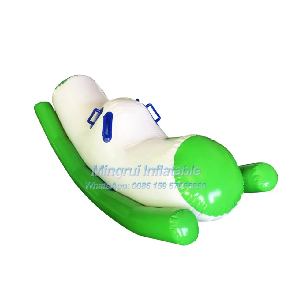 Altalena Galleggiante Gonfiabile Trainabile 1.9X0.8X0.8M Giochi D'Acqua Giocattolo Per Bambini