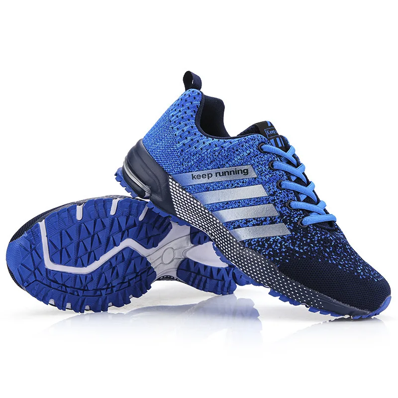 New 2023 Men Running Shoes Breathable Outdoor Sports Shoes Lightweight Sneakers for Women Comfortable Athletic Training Footwear