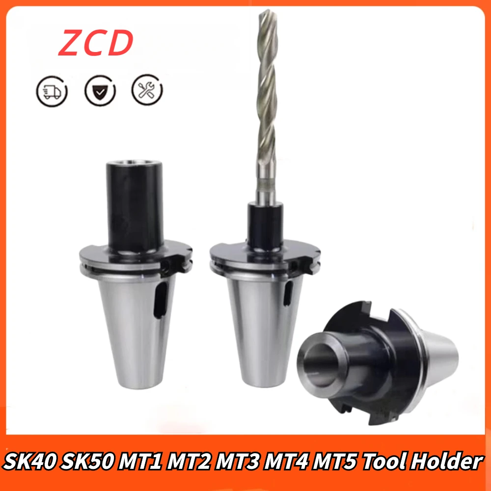 

ZCD SK40 SK50 DIN69871 MTA1 MTA2 MTA3 MTA4 MTB2 MTB3 MTB4 MTA MT держатель инструмента Morse JT40 BT MT Морзе конусный сверлильный инструмент держатель