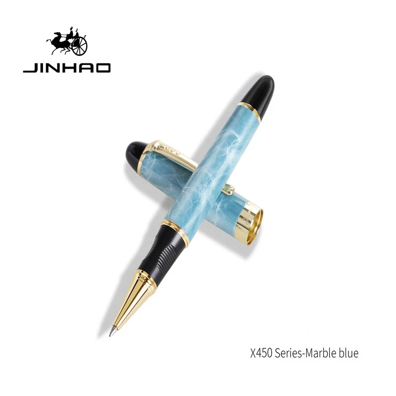 JINHAO X450 Klassische Kugelschreiber, luxuriöser Schreibstift mit 0,5 mm Spitze, Büro, Unterschrift, Schule, Kalligraphie, Schreibzubehör, Schreibwaren – Detail 19