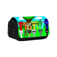 New Sprunki  Pencil Case Classic School Pen Bag for Student Large Storage Students School Gift Pencil Box 1
