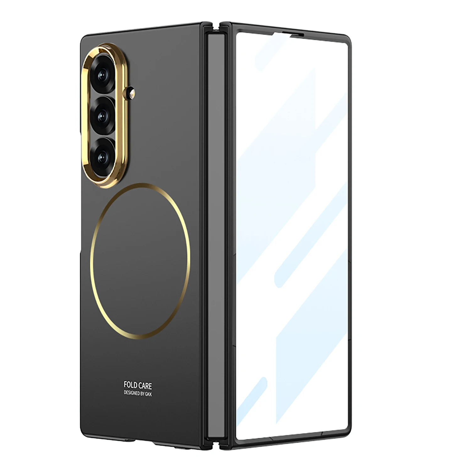 غلاف حماية مغناطيسي ذهبي رفيع للغاية متوافق مع Sam...