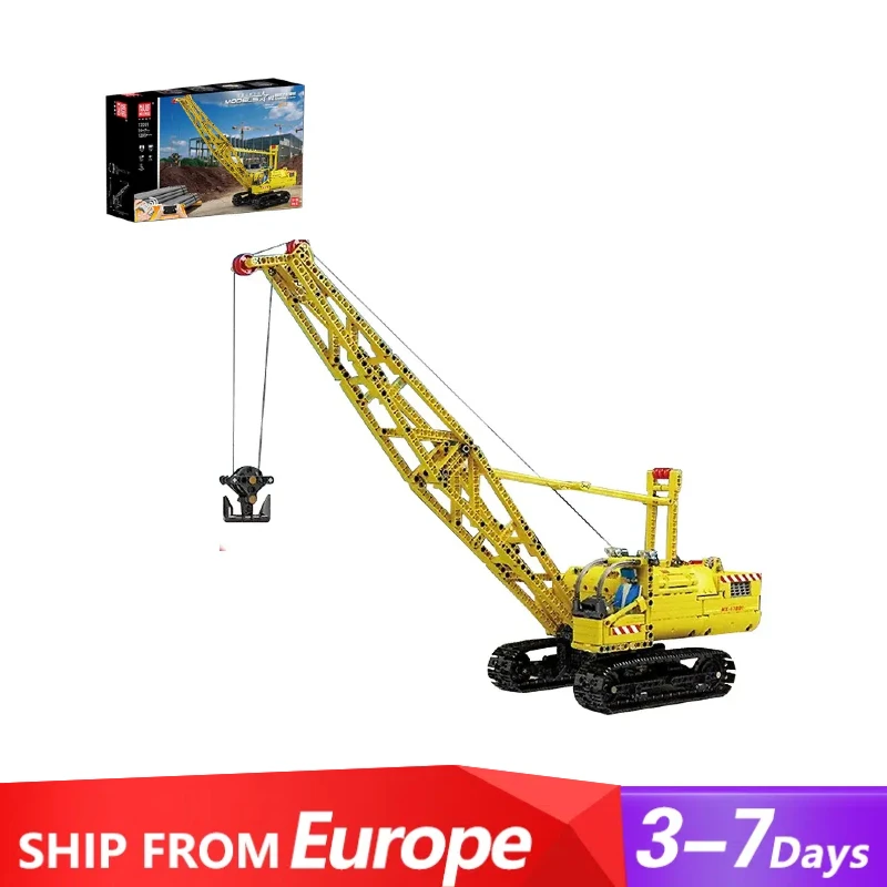 1205PCS Technics MOC RC Crawler Kran Bausteine Stadt Engineering Fahrzeug Modell Jungen Spielzeug Auto Bildung Montage Ziegel Geschenk