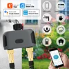 Wifi Bluetooth-compatible Garden Irrigation System Wireless Watering Kit Adjustable Mist Drip 2-IN-1 Phone Remote Control Timer 3