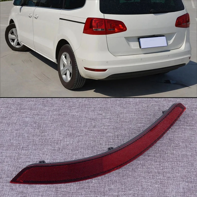 Right Rear Bumper Reflector Lamp For VW Sharan 2011- 7N0945106B Replacement Parts