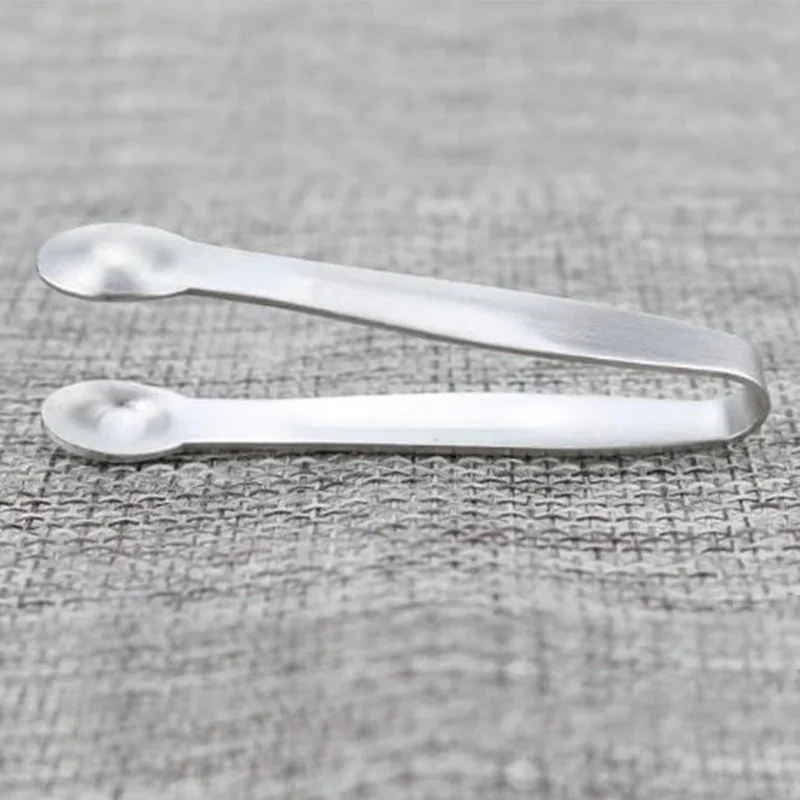 Stainless Steel Sugar Clamp Tongs Clip Ice Cube Coffee Bar Household Kitchen Sugar Clips Multi Functional Bar Ice Cube Clamps