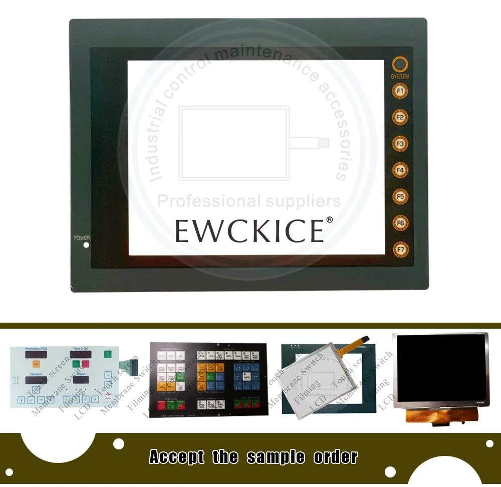 painel táctil e Frontlabel, UG330H HMI UG330H-SS4