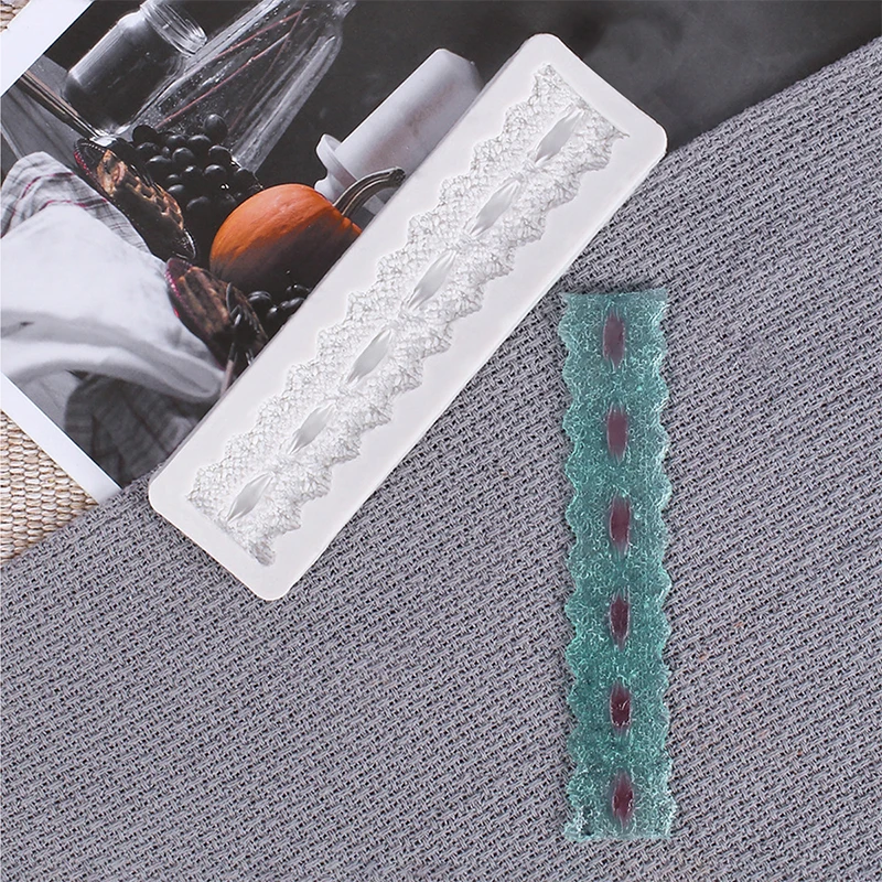 

European Relief Decoration Silicone Mold DIY Cake Edge Braided Rope Modeling Fondant Chocolate Baking Kitchen Supplies Tools