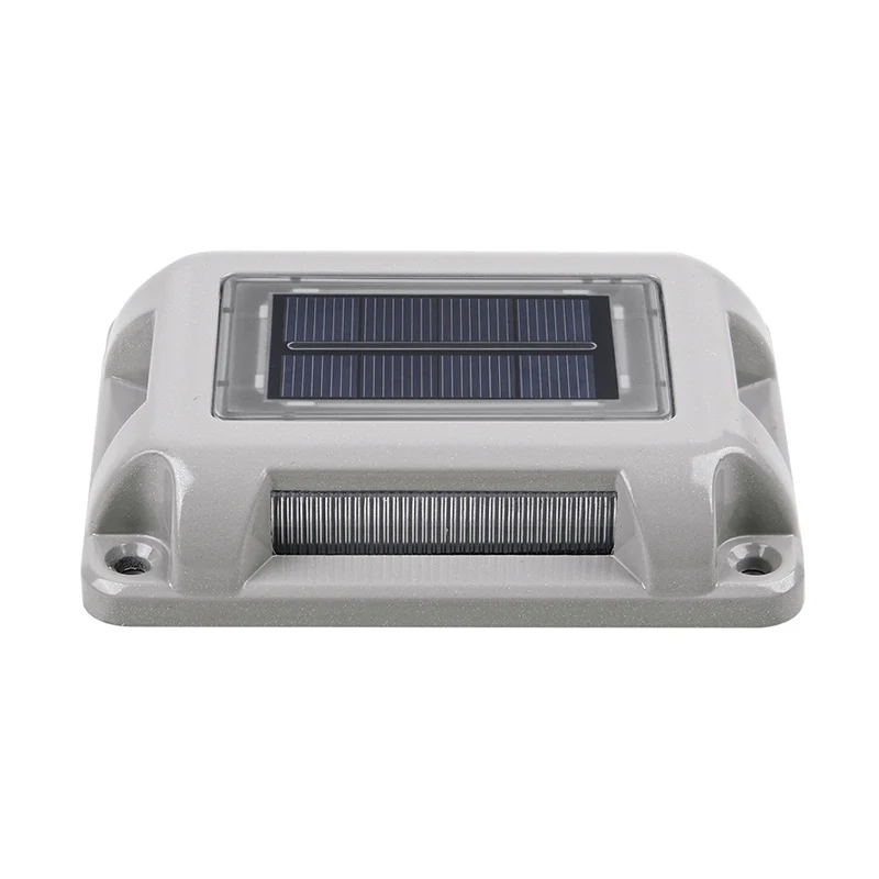 IP65 Waterproof LED Solar Powered Road Stud Reflective Nails Ground Warning Light Lamp