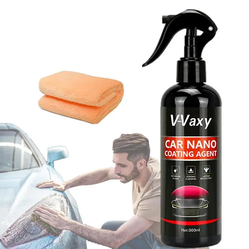 s6 nano ceramic car coating quick detail spray extend protection waxes sealant coating quick waterproof paint care accessories 120ml/ 300ml /500ml Car Nano Coating Agent Car Coating Quick Detail Spray-Extend Protection Of Quick Waxes Sealants Coatings
