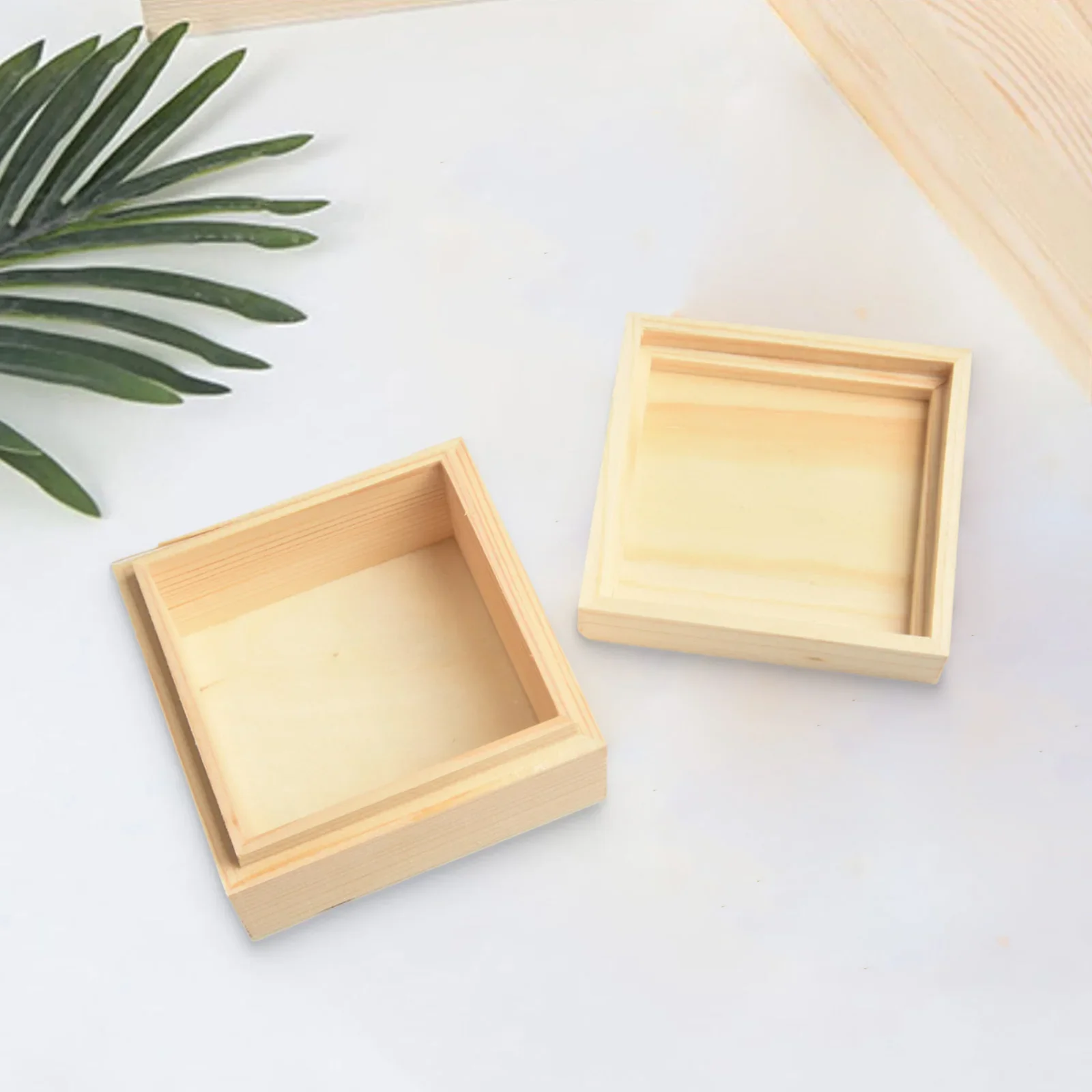 New Wooden Box Rolling Tray Accessories Bamboo Storage Container With Lock Organizer Bathroom Storage 5