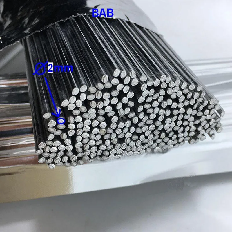 50cm Low Temperature Aluminum Flux Cored Welding Wire