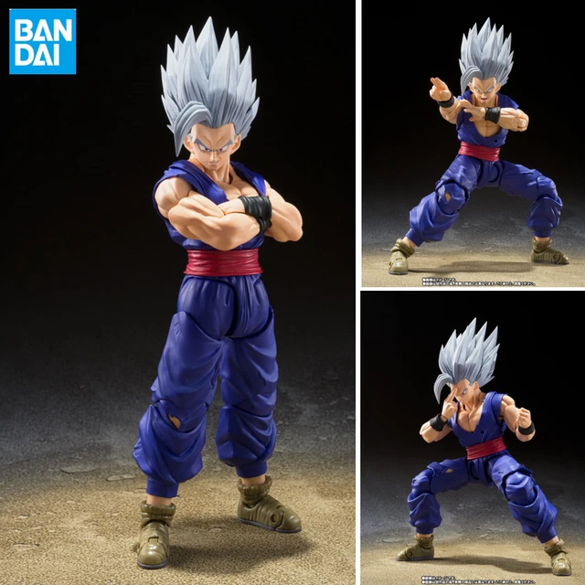 Bandai espíritos s. h. figuarts dragon ball super herói piccolo; filho  gokuu; vegeta; filho gohan anime figura de ação crianças brinquedos -  AliExpress