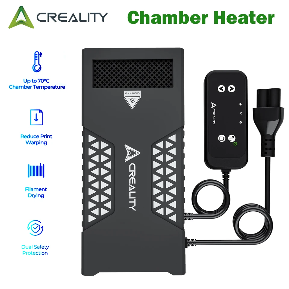 Creality Chamber Heater Dual Axial Fans Up to 70℃ 400W PTC Heater