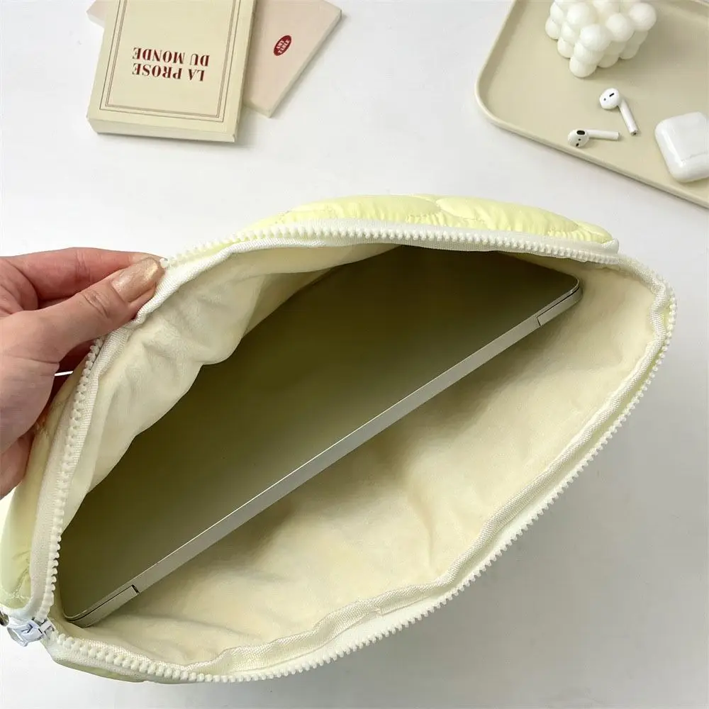 Cute Flower Laptop Sleeve For Ipad11 Macbook Air Pro13.3 14 15 16 Dell   15.6 Inch Tablet Bag Protective Laptop Bag