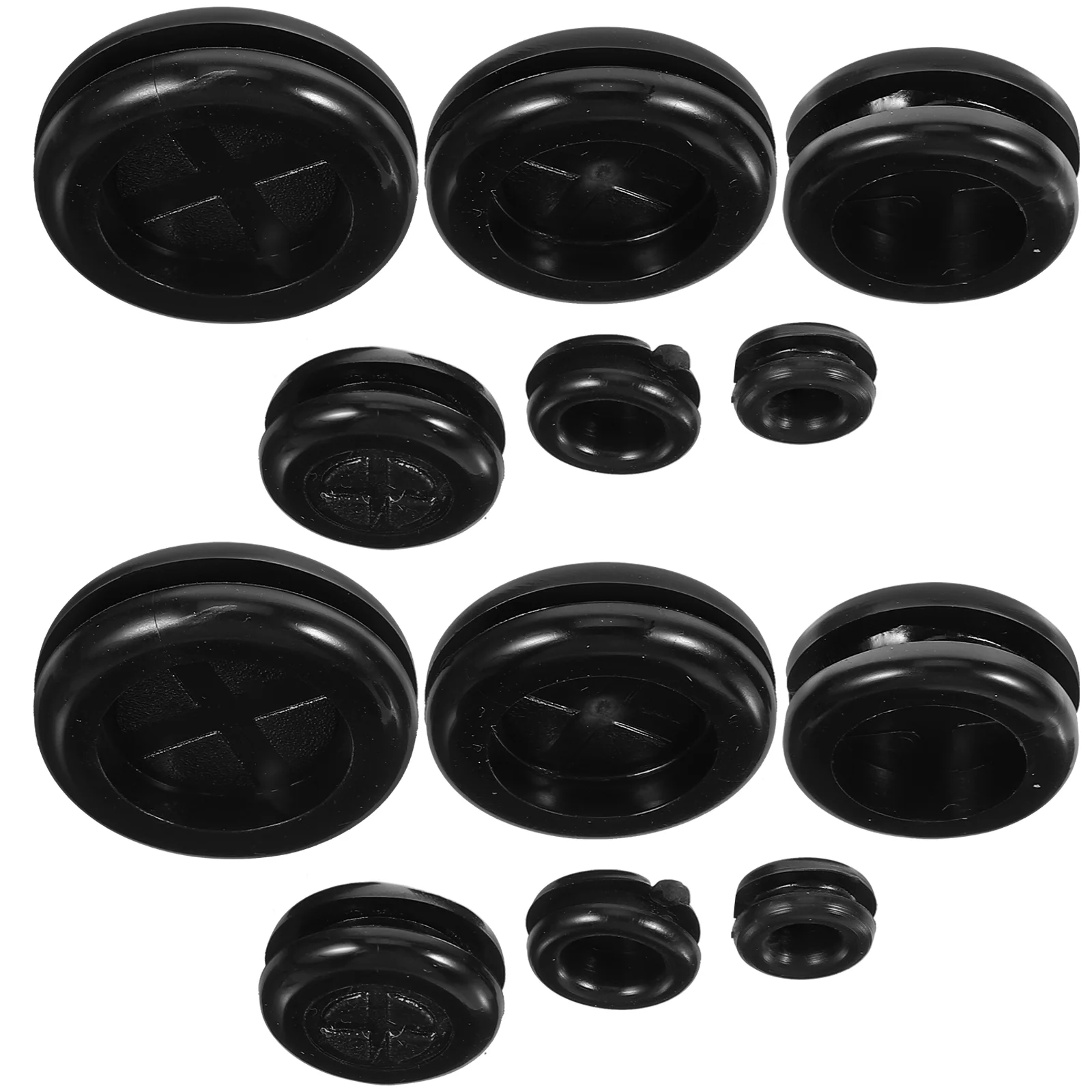 

60pcs Rubber Grommets Double Sided Hole Plugs Wire Grommets Cable Grommets
