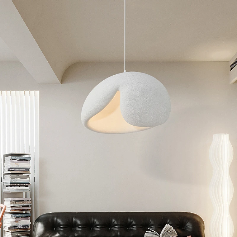 

Nordic Minimalist Wabi Sabi Wind E27 Led Pendant Lights Dining Room Bar Loft Bedroom Home Decor Chandelier Hanging Lamp Fixtures