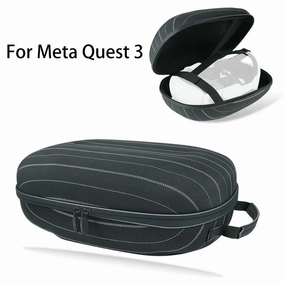 

For Meta Quest 3 Travel Carrying Case Headset Controller VR Storage Bag Portable Protective Box Carrying Case