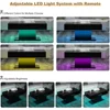 Led Coffee Table for Living Room, Living Room Table Rectangular Center Table Modern Wooden Coffee Tables for Reception Room 3