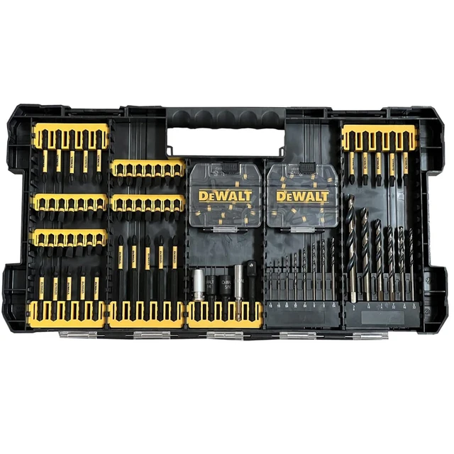 Drill Set Dewalt Impact Driver DEWALT FlexTorq 100 Pece Mpact