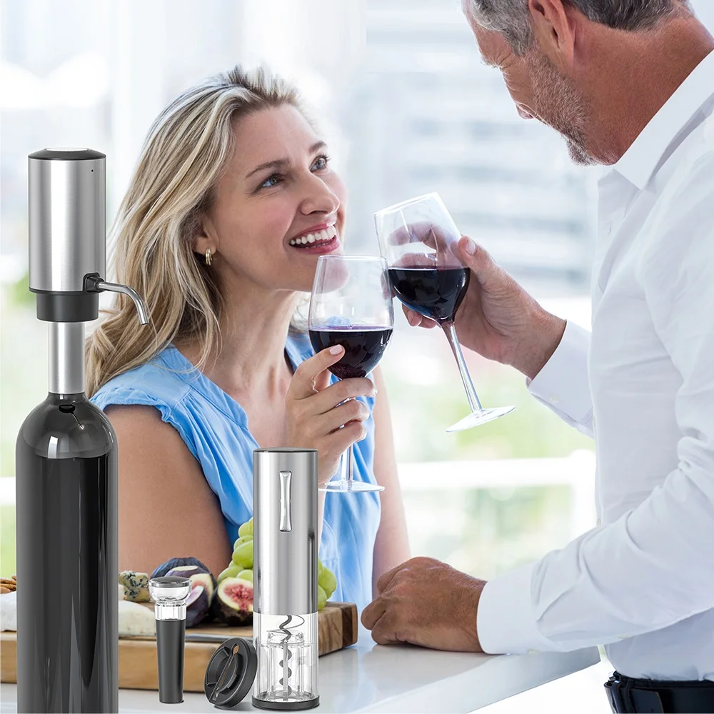 Rechargeable Electric Wine Opener  Electric Corkscrew Wine Bottle -  Electric Wine - Aliexpress