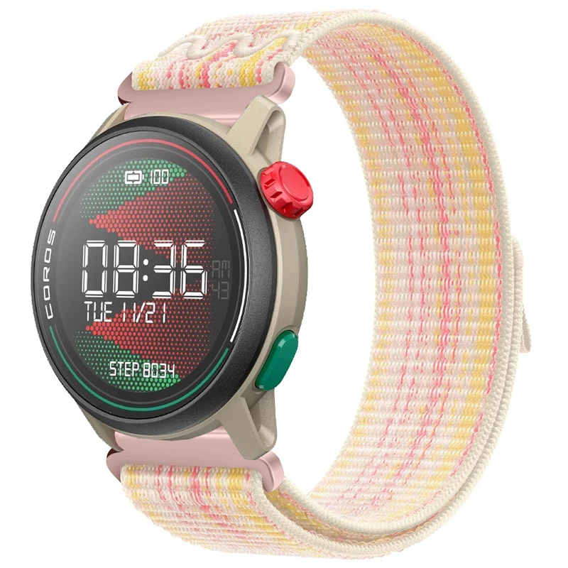 Breathable Nylon Loop Watch Strap - 22mm/20mm