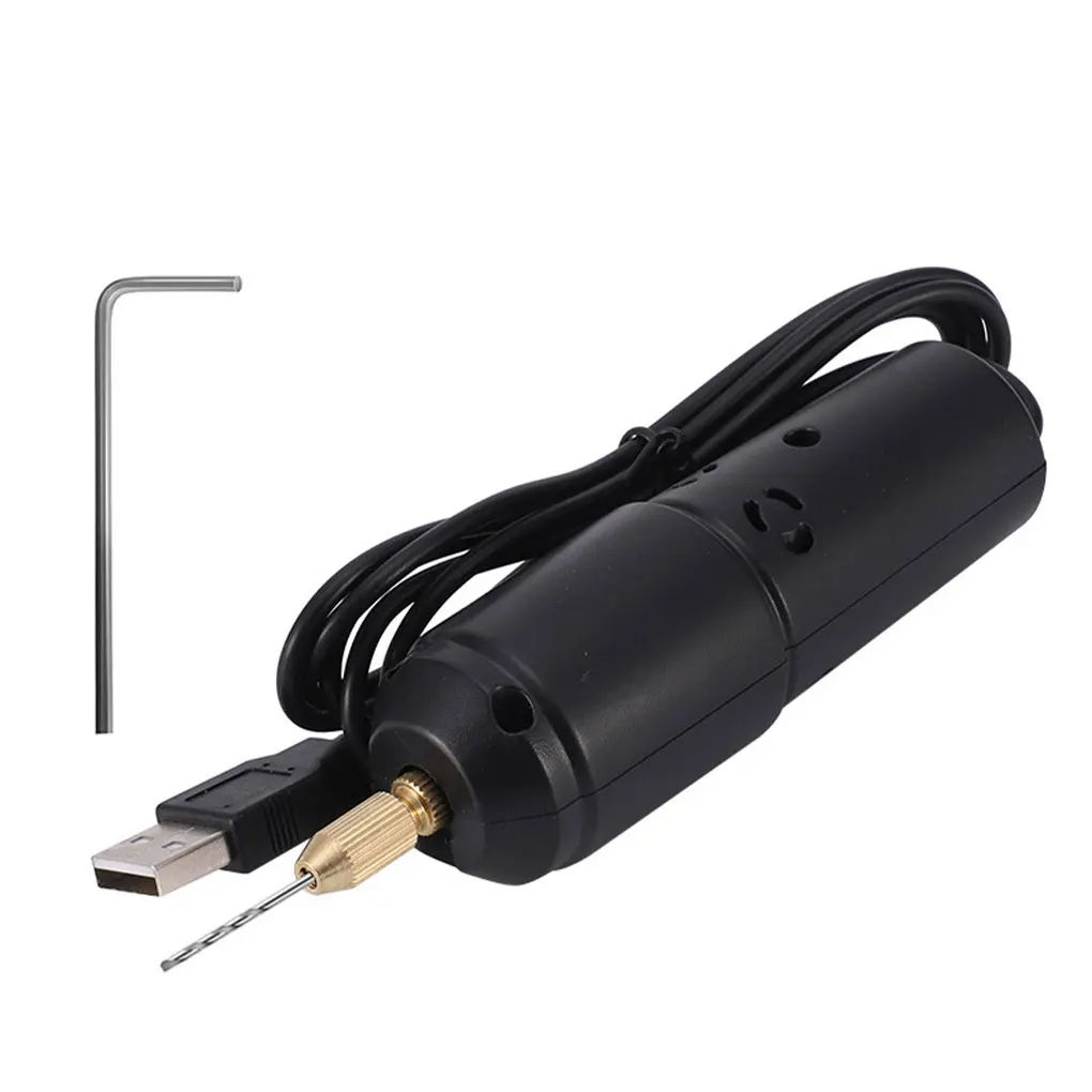 

Black Jewelry Making Made Easy With USB Electric Hand Drill Set Bringing Lot Of To Handcrafting Can Electric drill