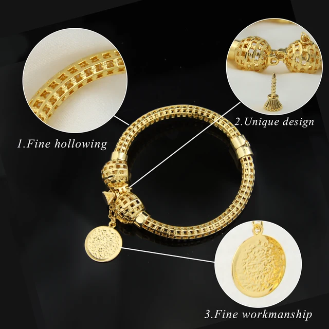 Best 21k Saudi Gold Bracelet for sale
