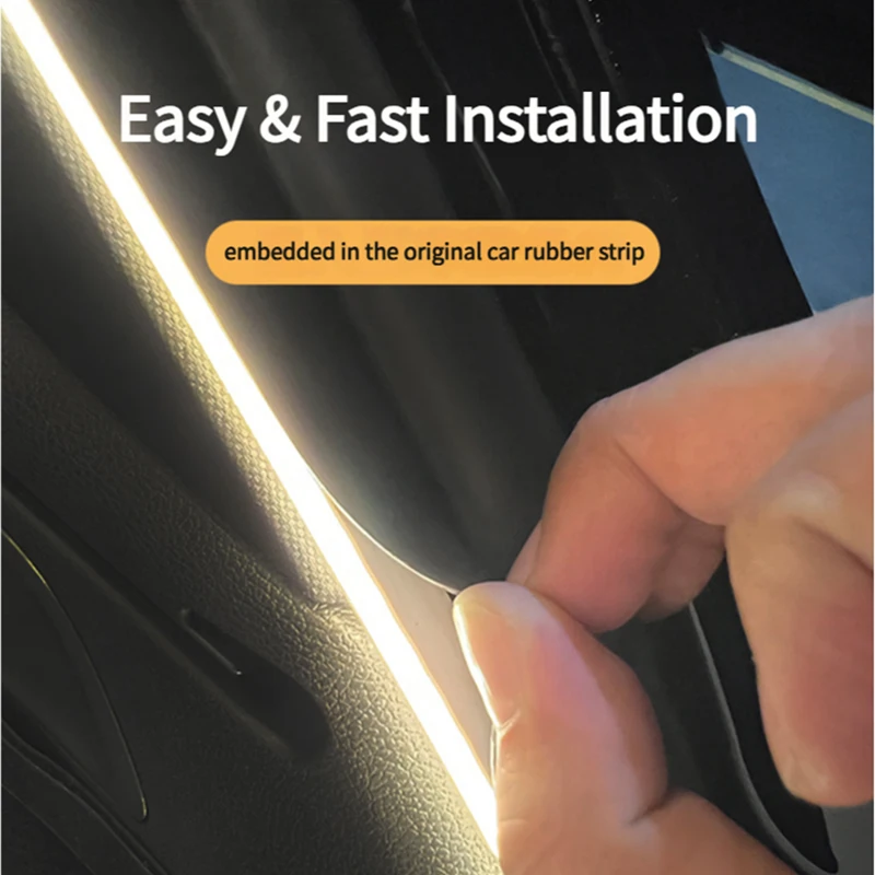 Car Trunk Led Light Strip Waterproof PVC Flexible Ambient Light thumbnail 9