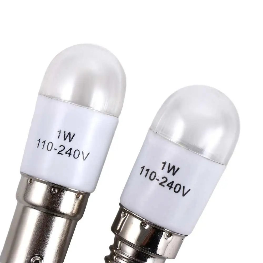 1pcs Led Light Bulb Screw-In for Sewing Machine Universal Craft Sewing Supplies E12 E14 BA15D 0.7W 220V