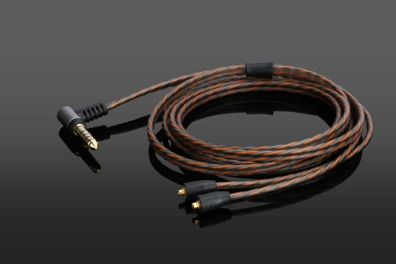 

4.4mm BALANCED Audio Cable For Shure SE215 SE315 SE425 SE535 SE846 AONIC 3 4 5 AONIC 215 Earphones