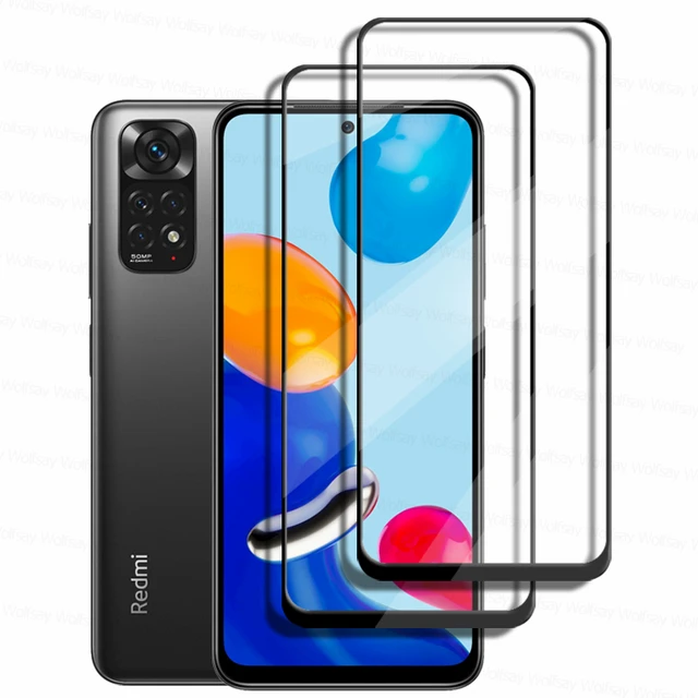 Cristal Templado Completo Negro para Xiaomi Redmi Note 10S