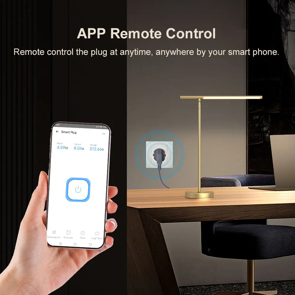 eWelink Smart Plug WiFi Socket With Timing/Countdown/Power Monitoring Works With
