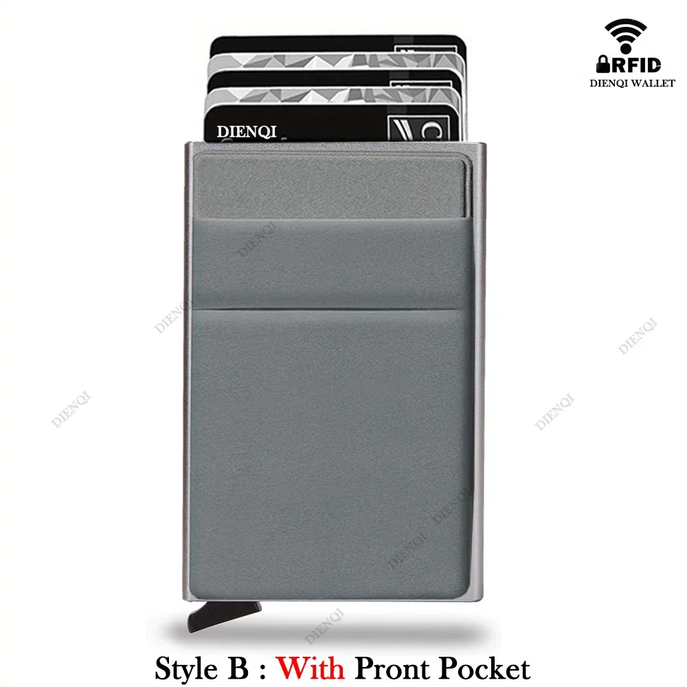 Luxurious Slim RFID Credit Card Holder for Business Professionals
