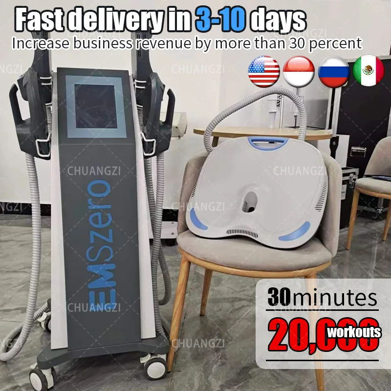 EMSZERO APPAREIL BODY Sculpt EMS HIEMT RF 2en1